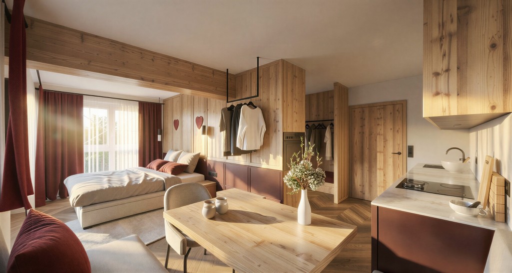 Appartement für Paare direkt an der Skipiste Hauser Kaibling © Kotrasch